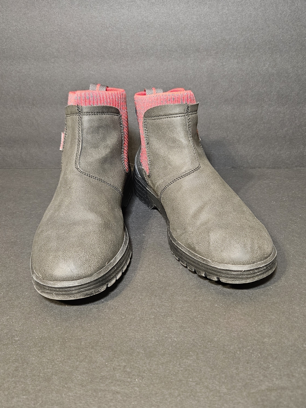 hey dude Kids  Slip-On BOOT in Black & Red